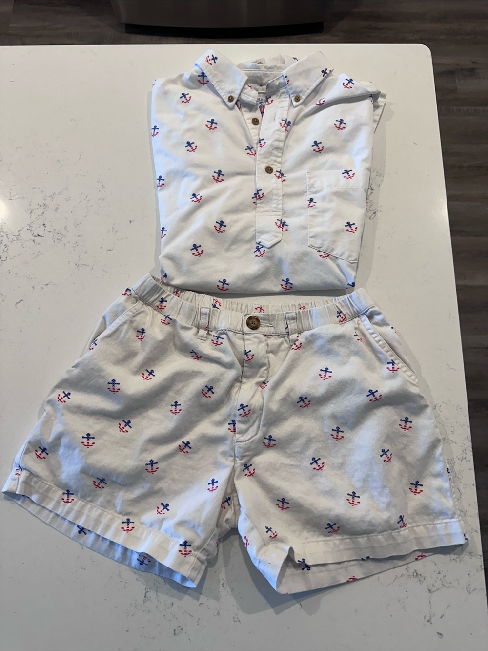 Chubbies Bundle of Men’s Matching Nutter Shirt & Originals Shorts 5.5” - Picture 2 of 9